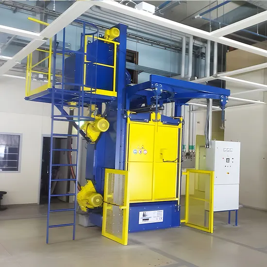 Automated Multi-Hook High-Efficiency Shot Blasting Machine for Industrial Component Cleaning